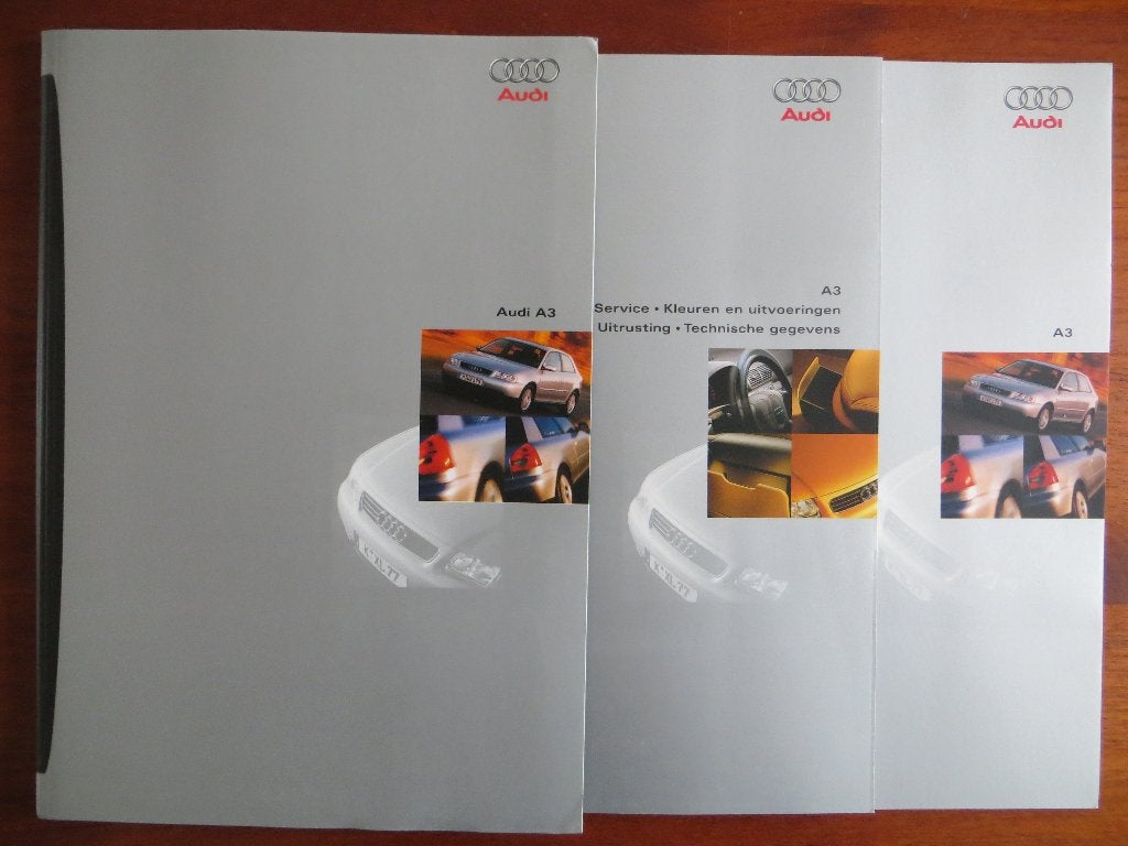 Audi A3 (juni 1996) met bijlage kleuren, uitrusting, e.a., Verzenden, Nieuw, Audi