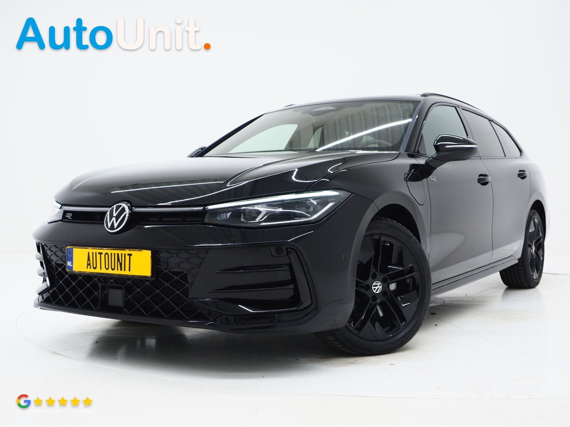 Volkswagen Passat Variant 1.5 eHybrid R-Line Edition | 5 Jaa, Zwart, Leder en Stof, Zwart, Plug-in hybride