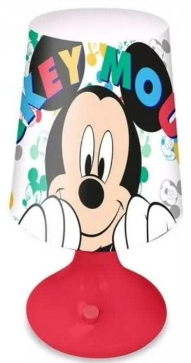 Mickey Mouse Led Lampje - Disney Nachtlampje, Ophalen of Verzenden, Nieuw, Mickey Mouse, Meerkleurig