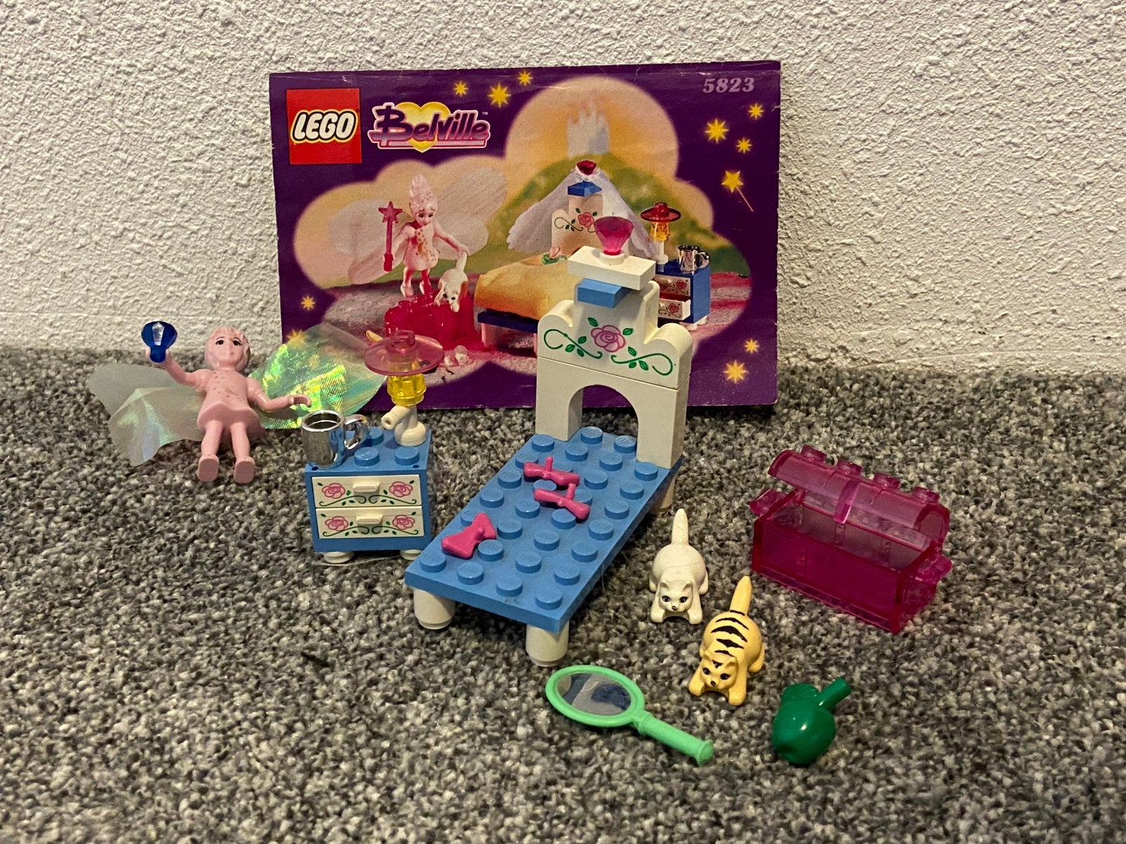 Lego Belville 5823, slaapkamer, Gebruikt, Overige thema's, Lego, Ophalen of Verzenden
