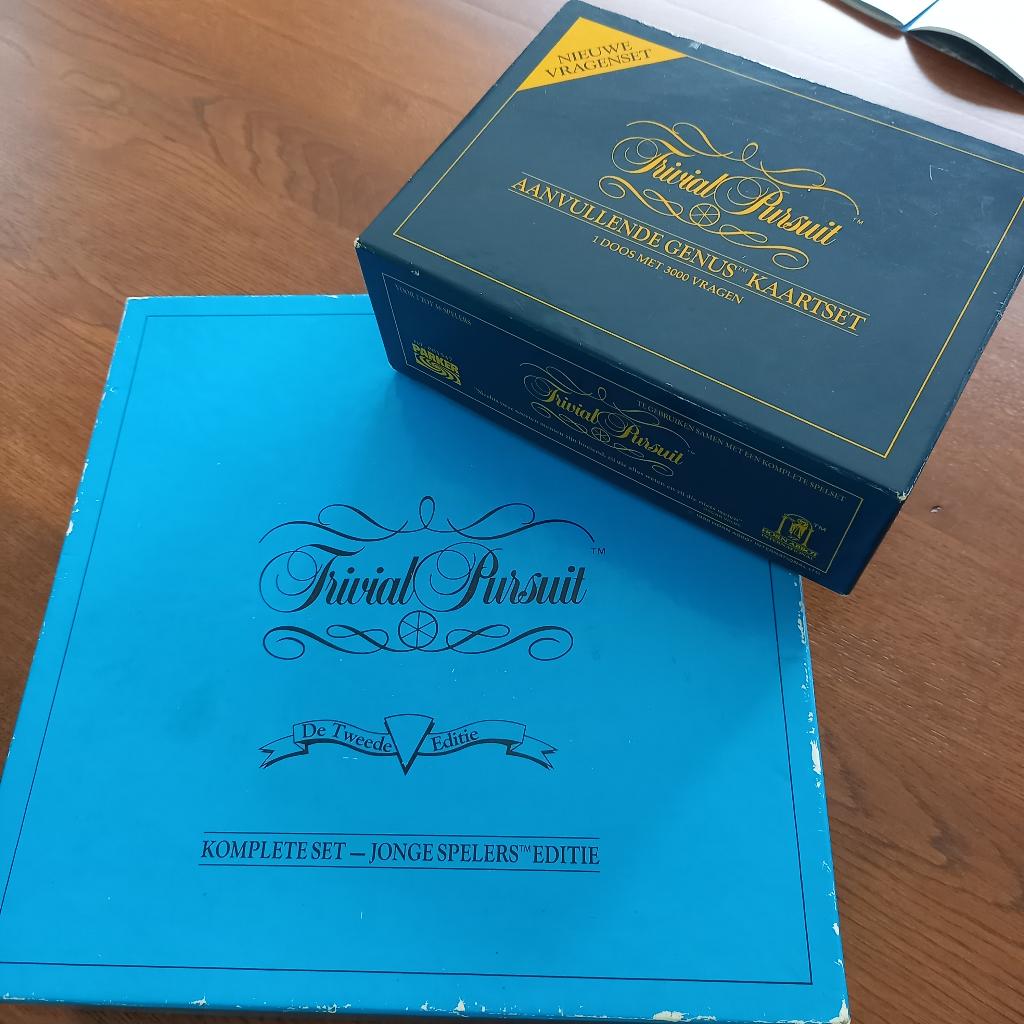 bordspel Trivial Pursuit voor jonge spelers, Vijf spelers of meer, Ophalen, Zo goed als nieuw
