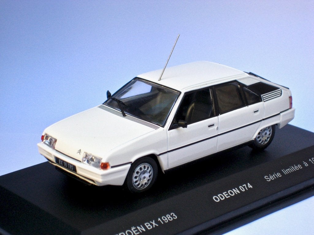 Citroen BX 16 TRS wit Odeon 1:43, Ophalen of Verzenden, Nieuw, Auto, Overige merken