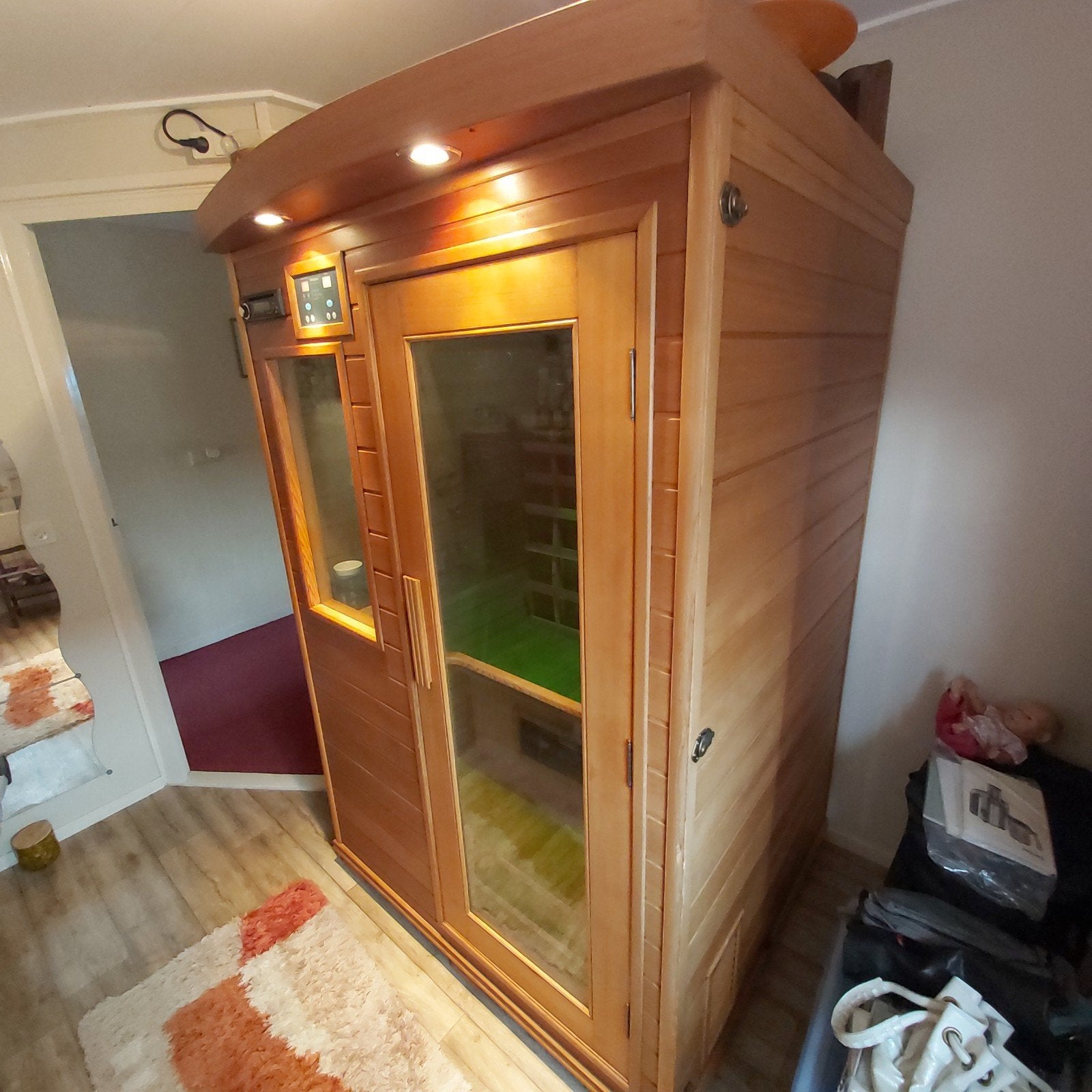 Infraroodsauna ., Ophalen of Verzenden, Gebruikt, Complete sauna