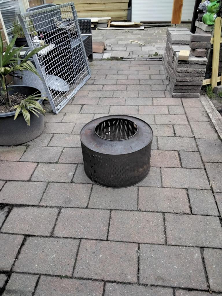 Vuurkorf R.V.S. - Robuust en Klaar voor Gebruik, Ophalen