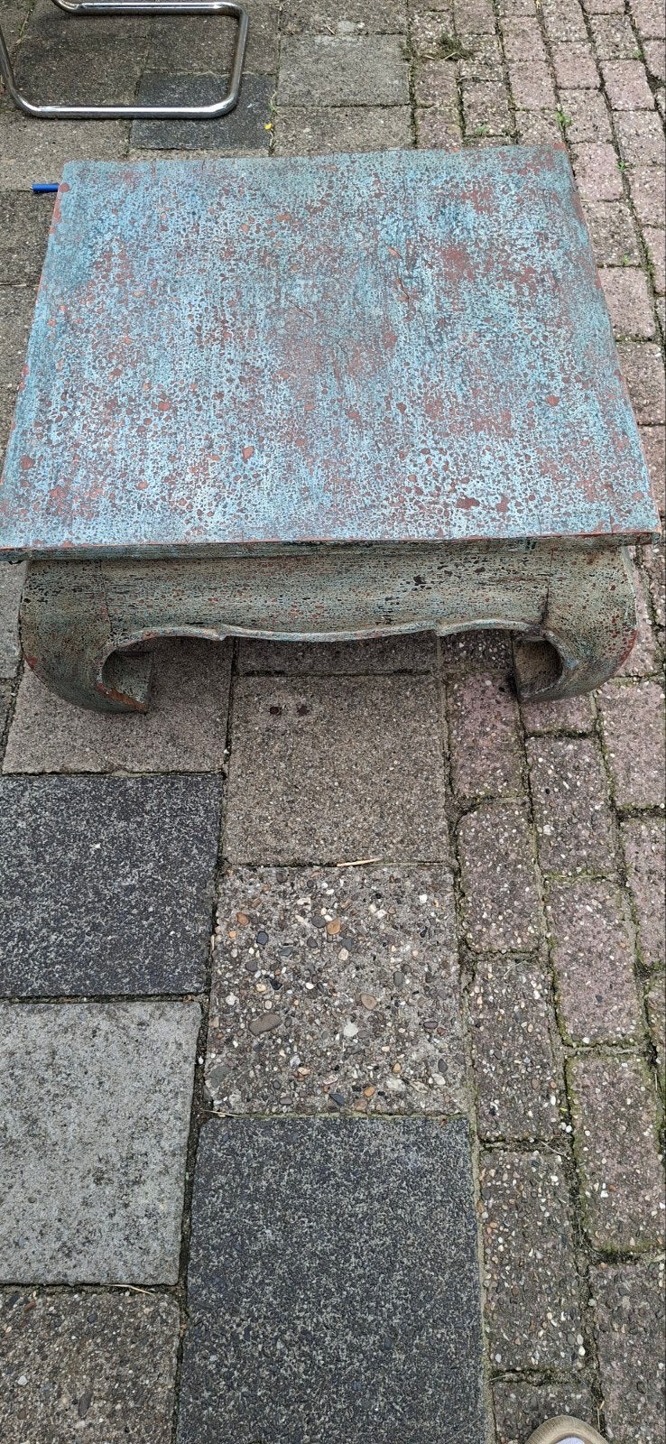 Antiek Opium Tafeltje - Uniek en Handgemaakt, Ophalen