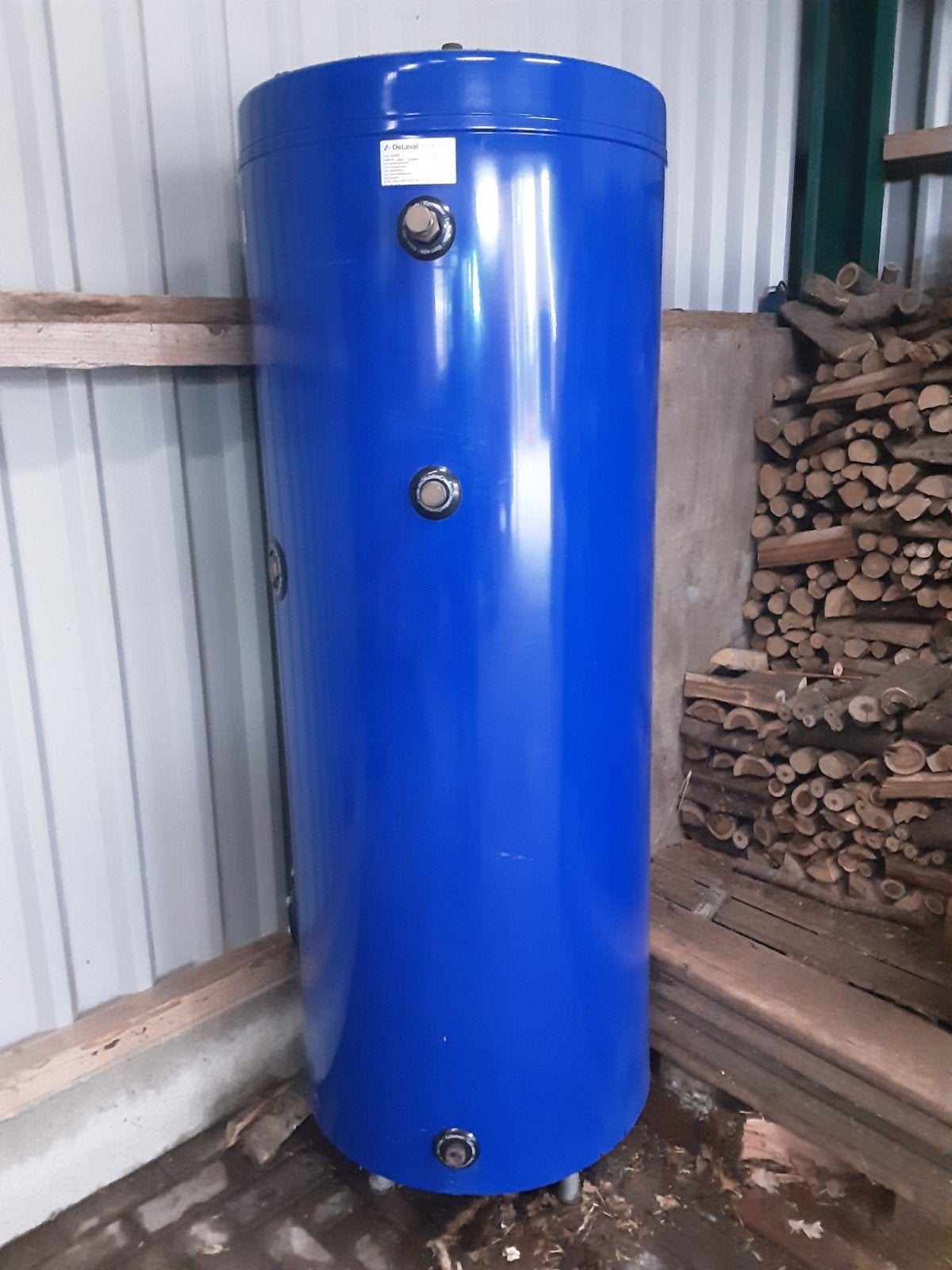 Warmwatervat geisoleerd 390 L de laval, Ophalen of Verzenden
