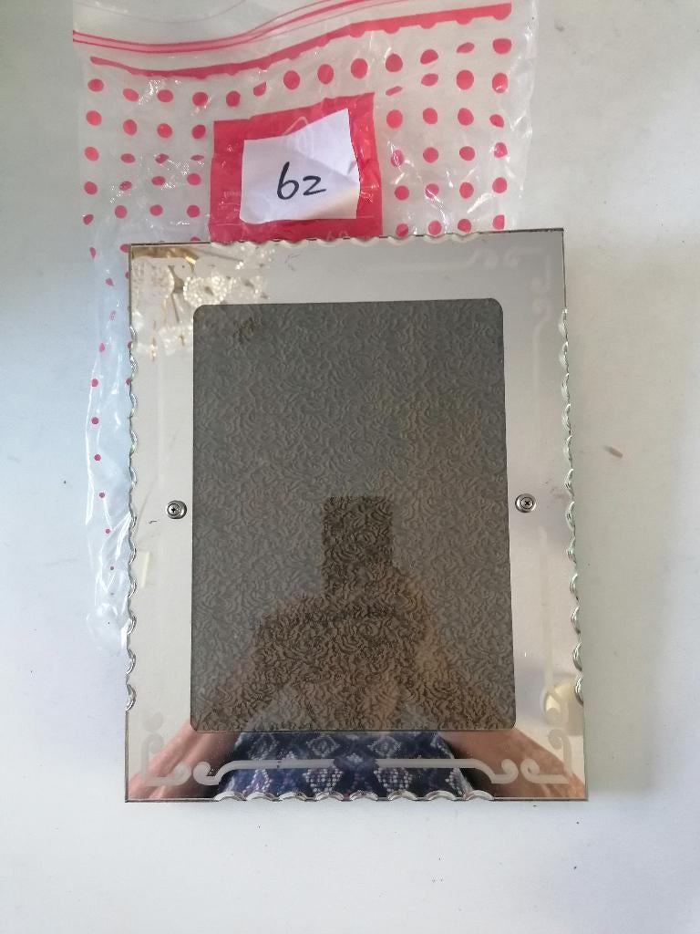 art deco fotolijst met spiegelglas izgst, Antiek en Kunst, Ophalen of Verzenden