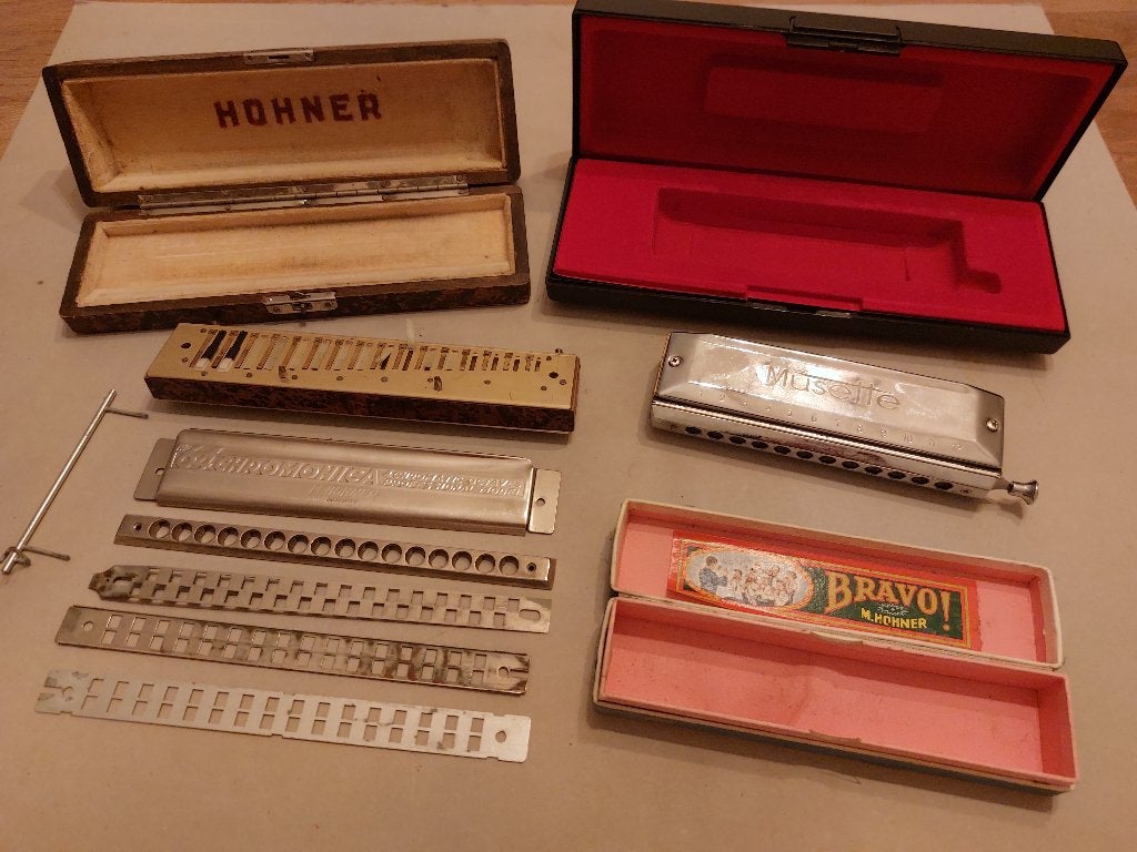 Horner chromonica urchester bravo Musette in doos koffer, Ophalen of Verzenden, Zo goed als nieuw, Overige typen, Met koffer of doosje
