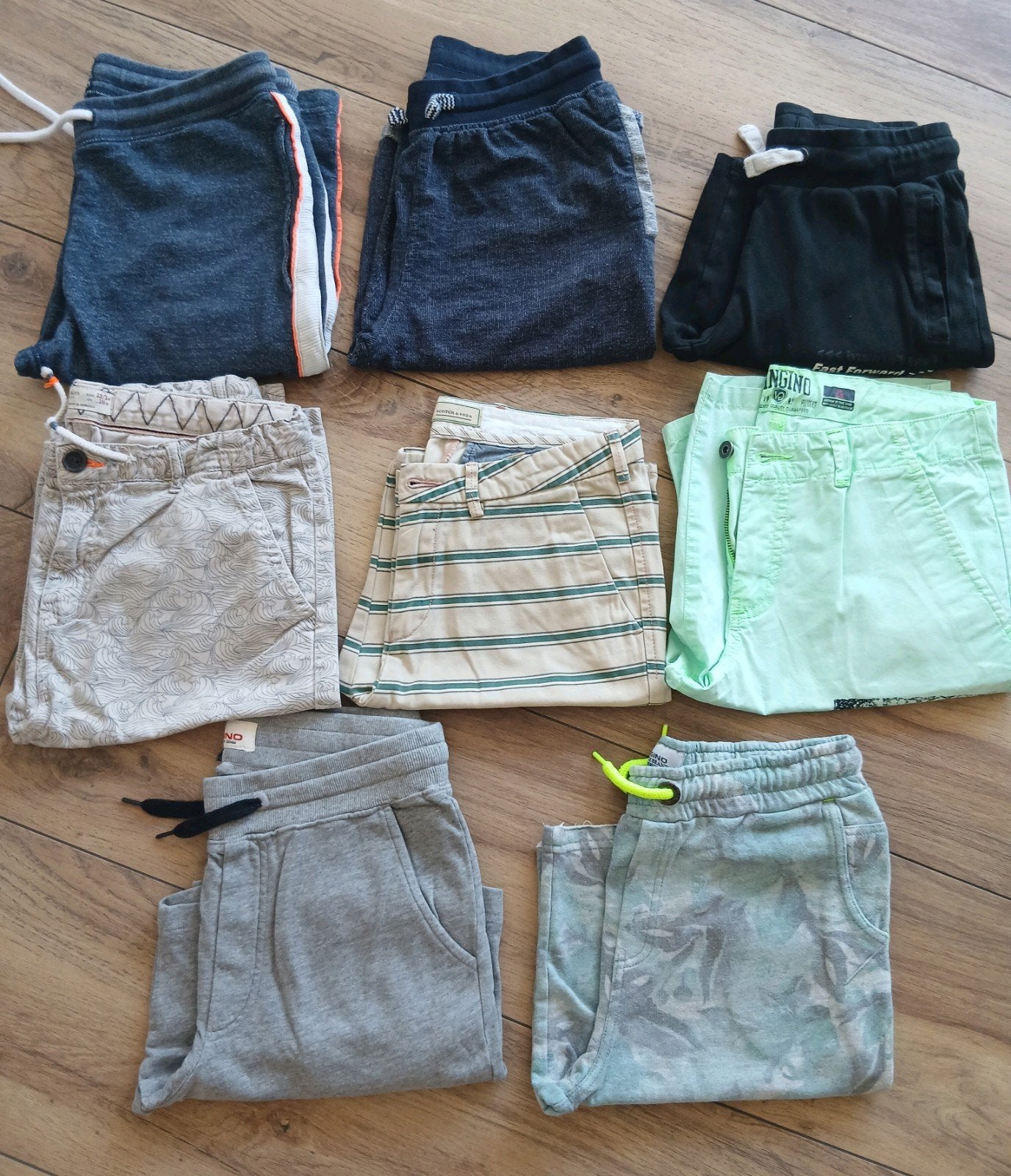 8x korte broek jongen 164 Vingino Scotch, Ophalen of Verzenden, Zo goed als nieuw, Jongen, Broek
