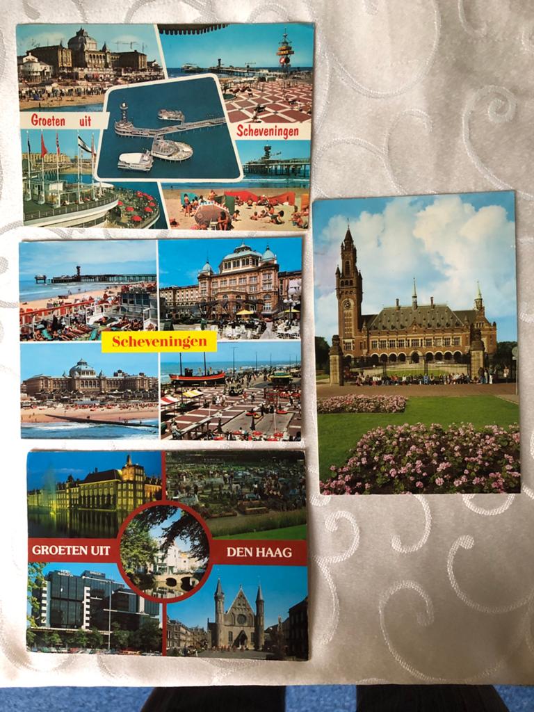 Ansichtkaarten gelopen Den Haag Scheveningen per stuk bieden, Ophalen of Verzenden, 1980 tot heden, Gelopen, Zuid-Holland