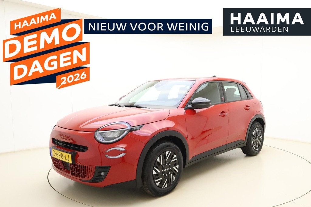 Fiat 600e RED 54 kWh | SCHERPE PRIJS| Geen kilometers | Keyl, Auto's, Fiat, Stof, 156 pk, Origineel Nederlands, Grijs