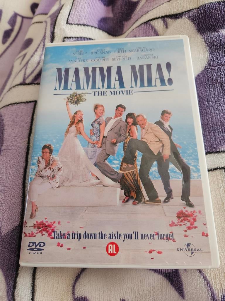 Mamma Mia! The Movie DVD - Romantische Komedie, Alle leeftijden, Ophalen of Verzenden, Zo goed als nieuw, Romantische komedie