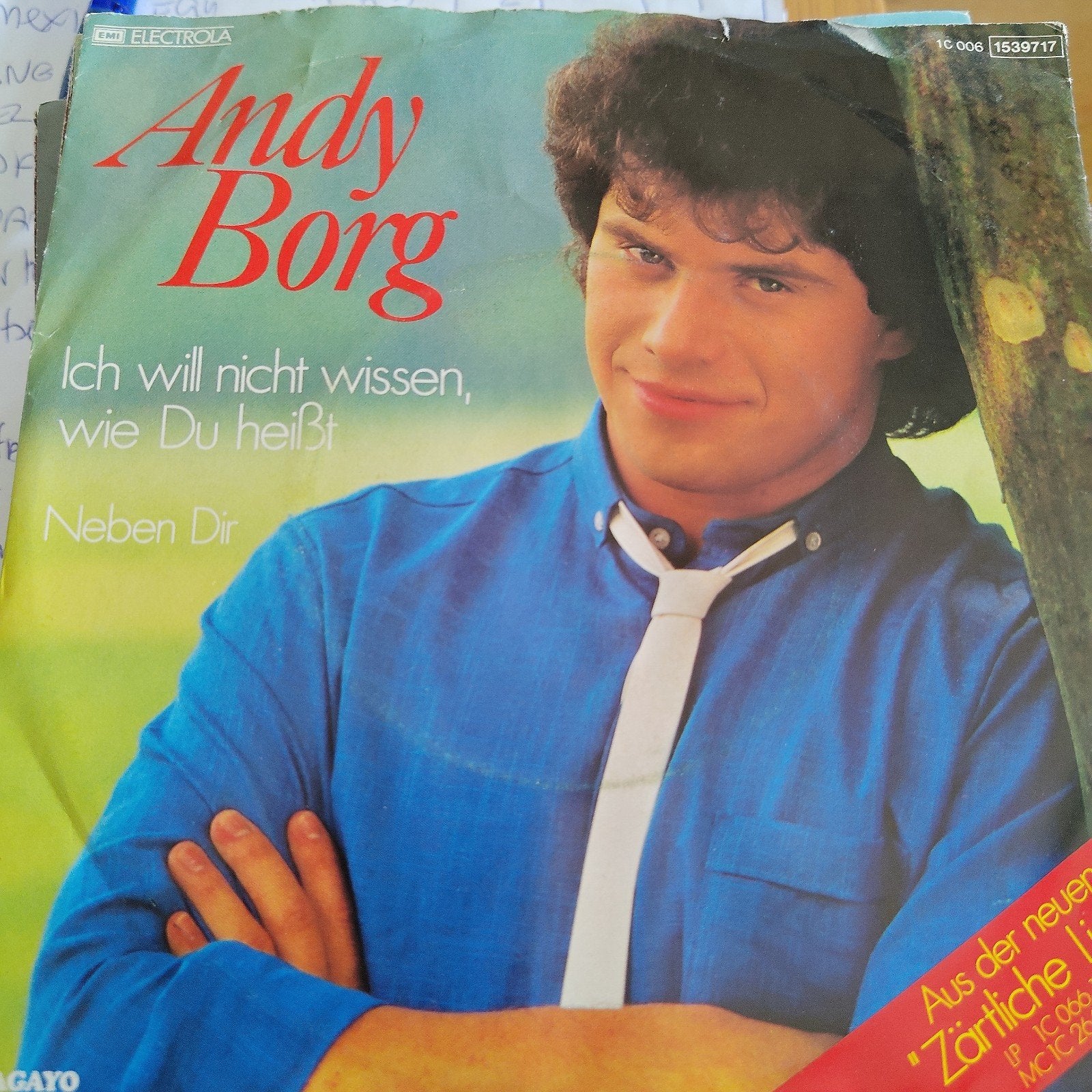 Andy Borg - Ich will nicht wissen, wie Du heißt (Single), Ophalen of Verzenden, Gebruikt, 7 inch, Schlager