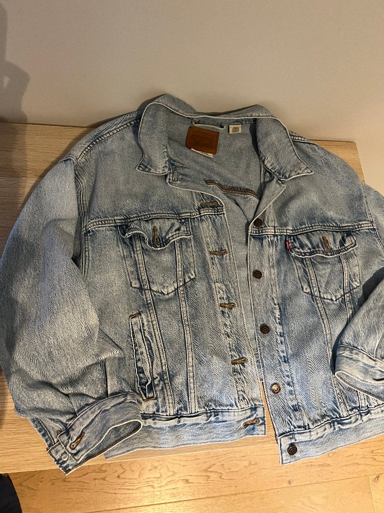 Levi's Denim Jacket (XL), Ophalen, Zo goed als nieuw, Blauw