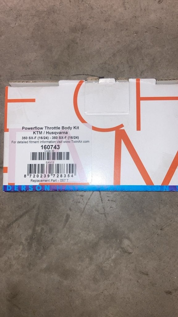 Twin air powerflow throttle body kit ktm husqvarna, Ophalen of Verzenden, Nieuw