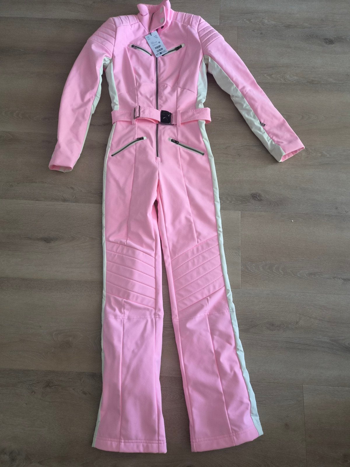 nieuw prachtig skipak bogner met prijs twv 1695 euro roze 34, Kleding | Dames, Wintersportkleding, Ophalen of Verzenden, Nieuw