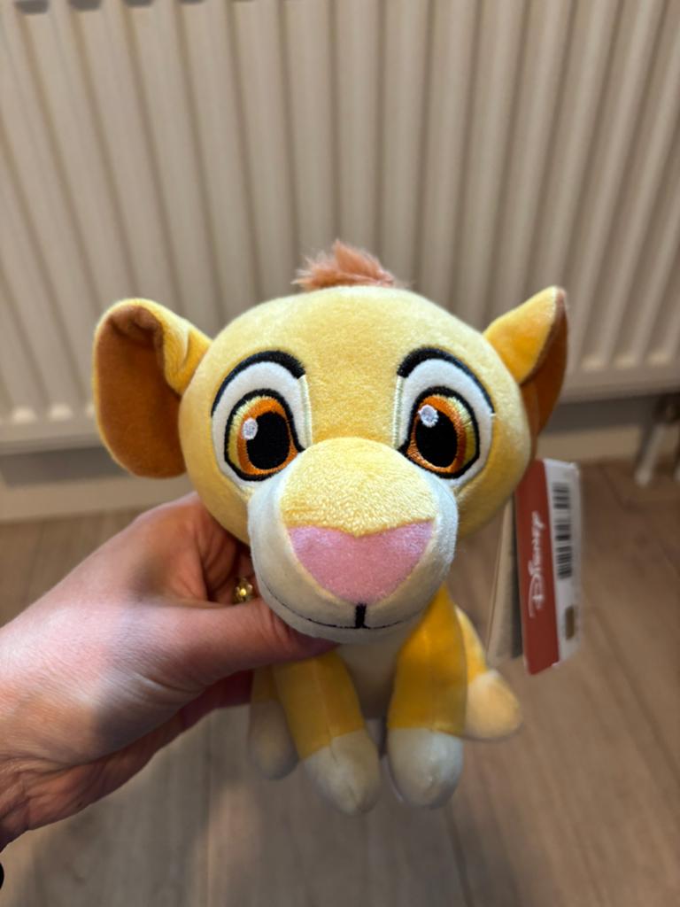Disney Simba te koop in nieuwstaat!, Kinderen en Baby's, Speelgoed | Knuffels en Pluche, Ophalen of Verzenden, Zo goed als nieuw