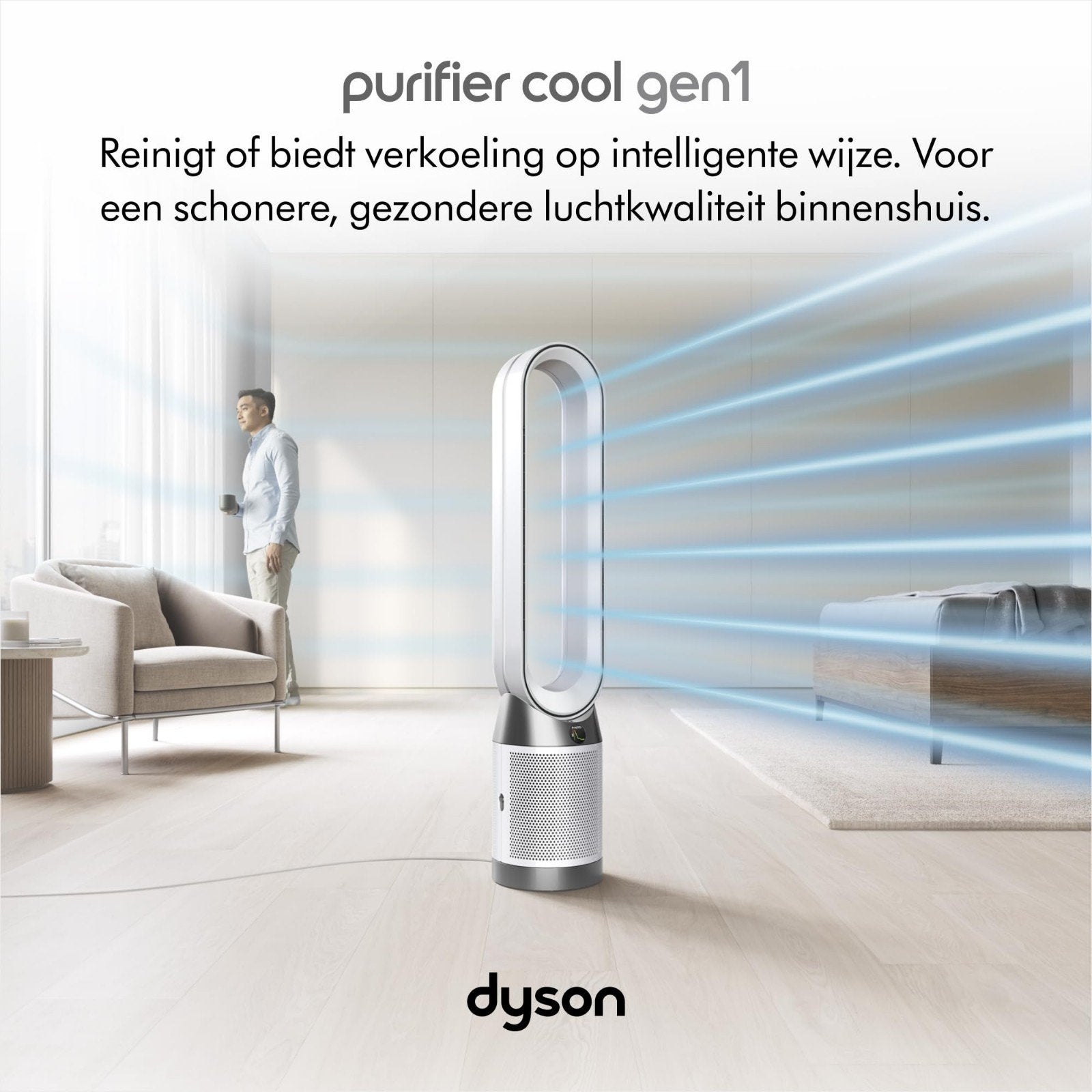 Nieuwe Dyson Purifier Cool TP10 Luchtreiniger - Wit, Ophalen of Verzenden