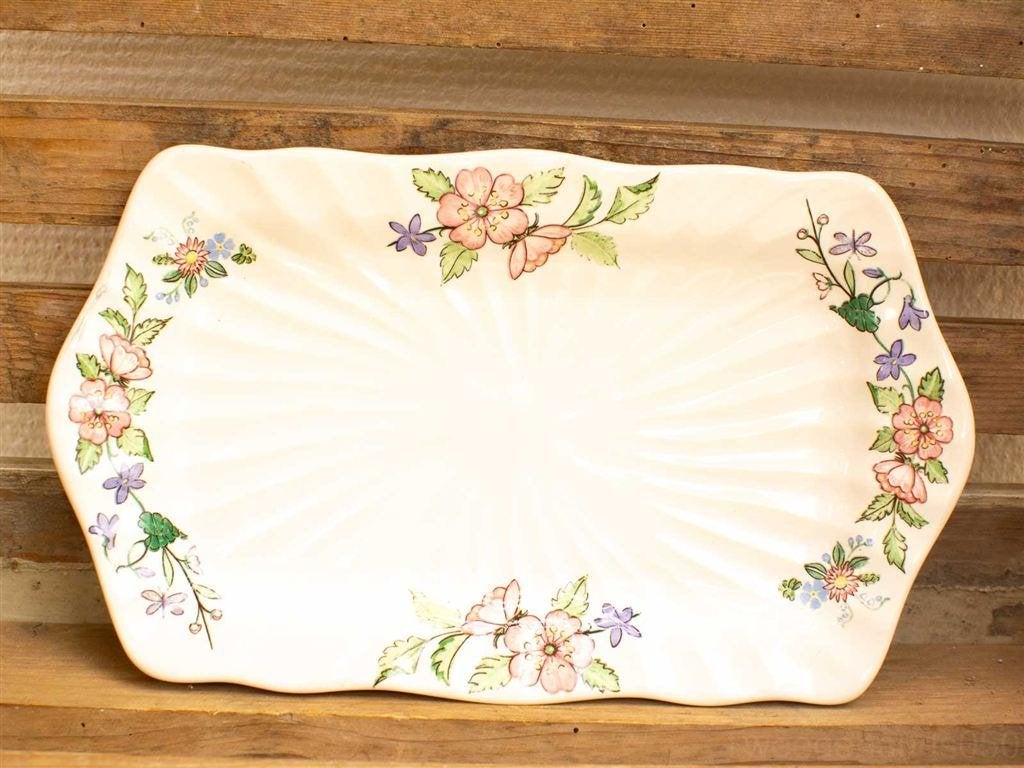 sprinf fields schaal 31744, Gebruikt, Ophalen of Verzenden, Bord(en), Wedgwood