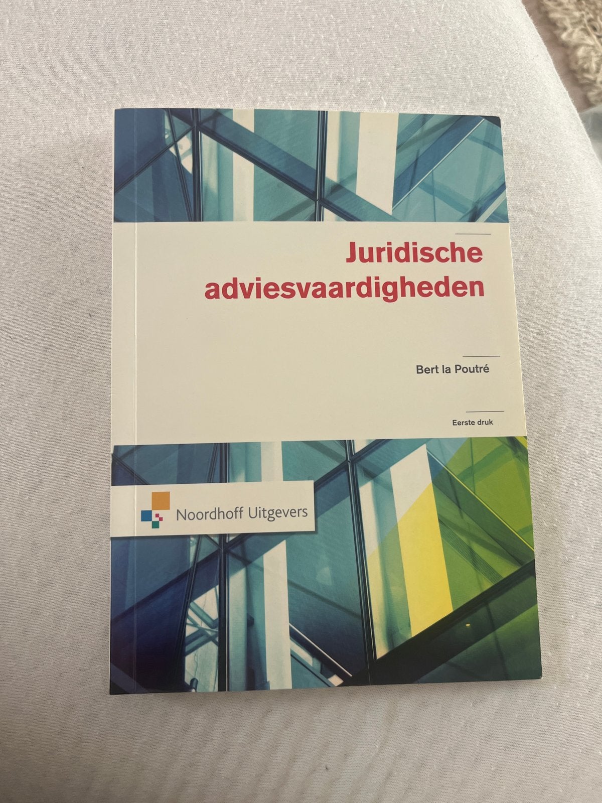 Juridische adviesvaardigheden - Bert la Poutré, Boeken, Studieboeken en Cursussen, Ophalen of Verzenden, Gamma, Nieuw, HBO