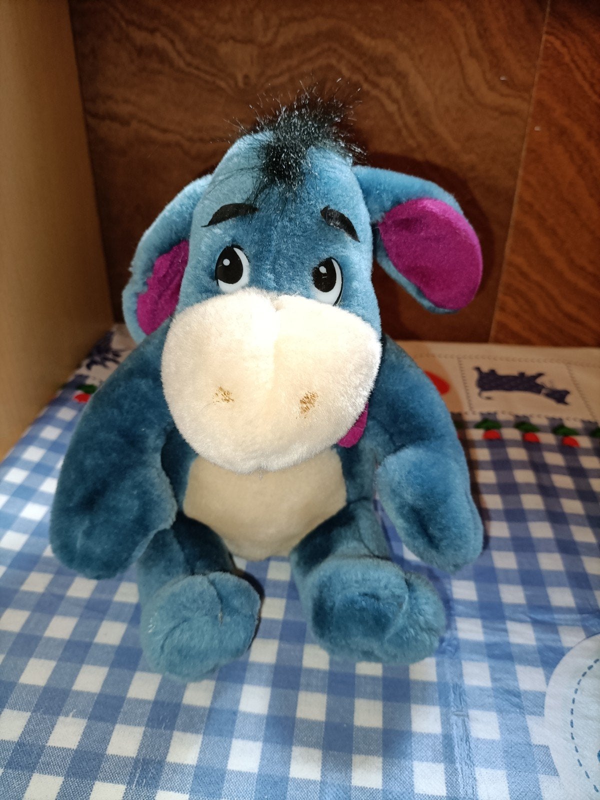 Iejoor ieoor knuffel ezel van Winnie de Pooh Toys Holland, Ophalen of Verzenden, Zo goed als nieuw, Overige typen