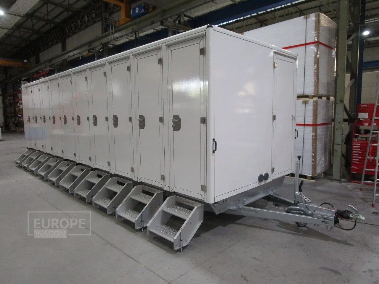 GLOBAL evenementen toiletwagen 14 of 20 toiletten (bj 2025), Zakelijke goederen