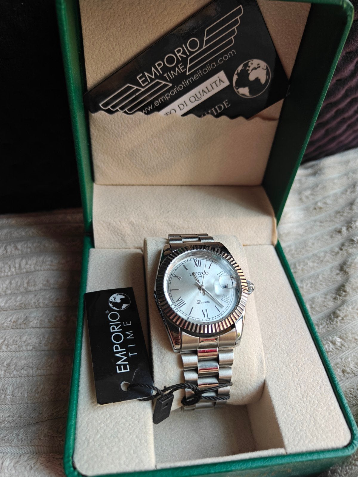 Emporio Time Limited Edition horloge, Ophalen of Verzenden, Nieuw, Overige merken