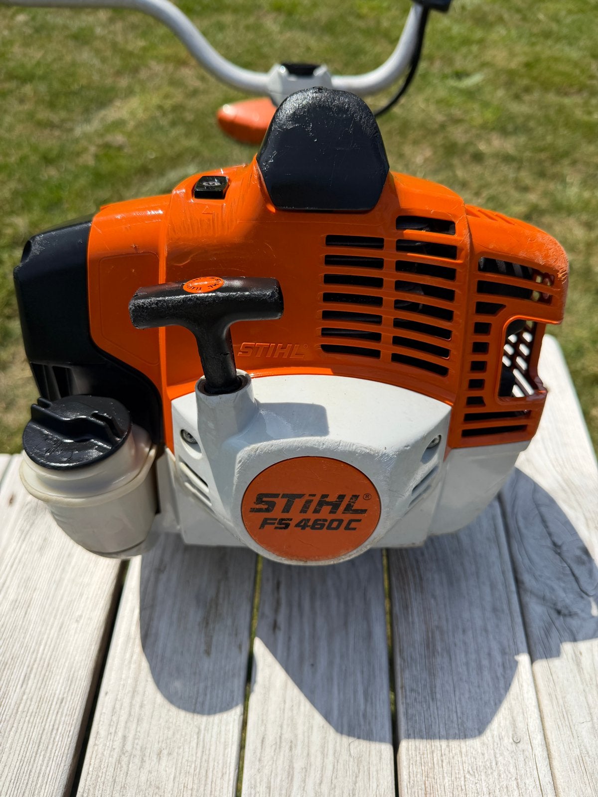 ‼️ stihl fs460 bosmaaier ‼️, Ophalen, Gebruikt, Benzine