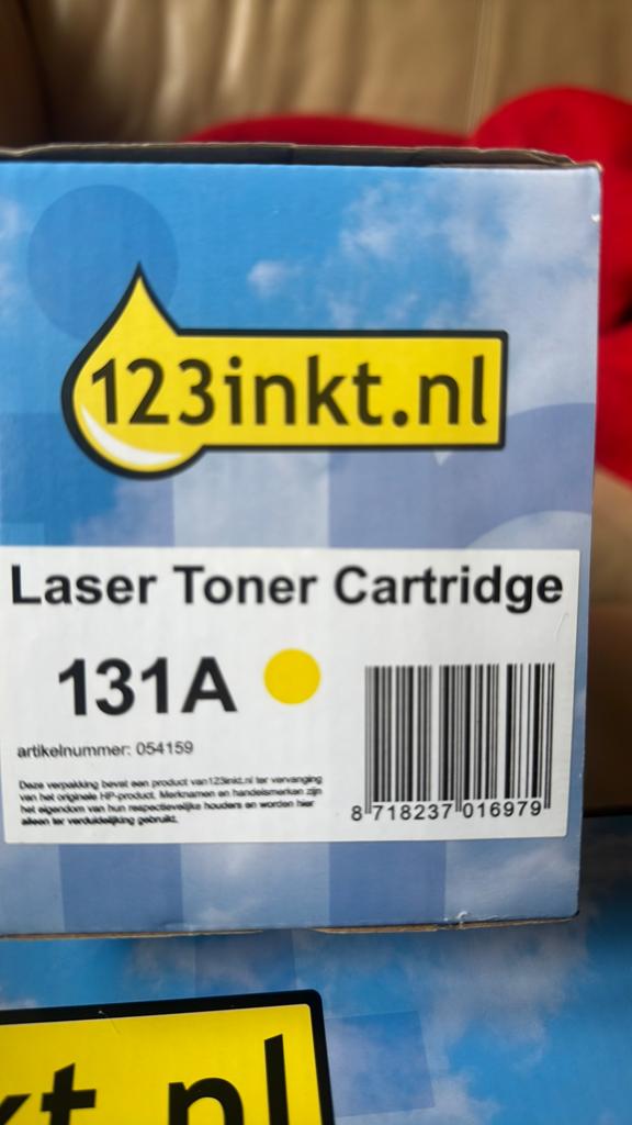 Toner voor Hp laserjet - geel, Ophalen of Verzenden, Nieuw, Toner
