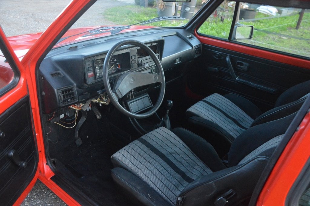 Volkswagen Golf 1 1.1 C Mars Rot Project 1983 (bj 1983), foto 9