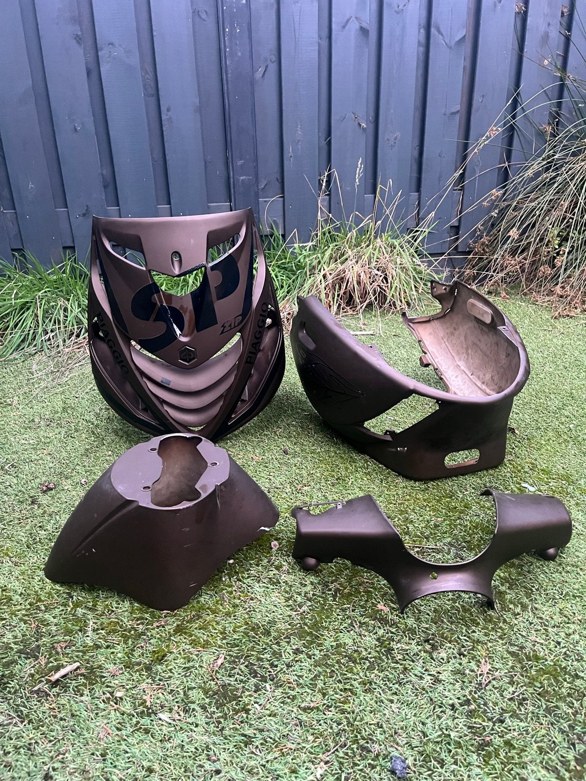 Piaggio Zip SP Kappen Set -, Ophalen of Verzenden, Gebruikt, Kap, Piaggio