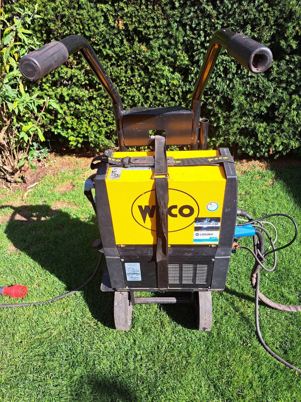 Weco Discovery 300T Evo H2O TIG DC Lasinverter, Ophalen, Gebruikt, 250 ampère of meer, Tig