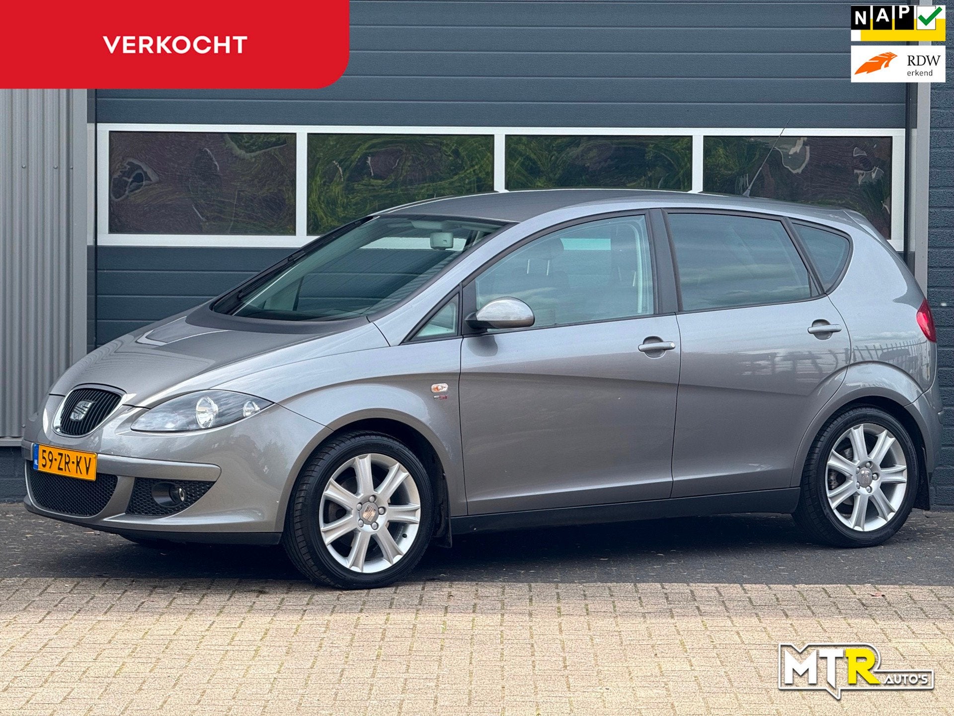 Seat Altea 2.0 FSI Lifestyle 1e EIG|NAP|AUT|CLIMA|NWE APK, Auto's, Stof, Gebruikt, Zwart, 4 cilinders