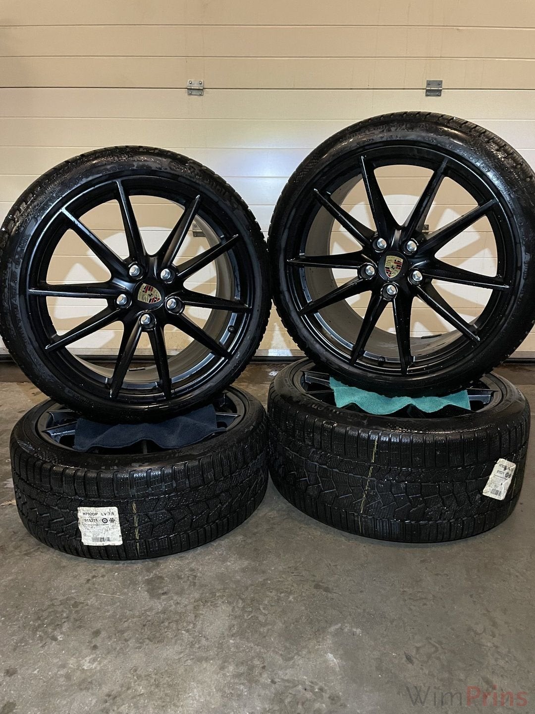 Porsche 911 Carrera s Breed-set Winter “20/21, Auto-onderdelen, Banden en Velgen, Banden en Velgen, Personenwagen, Gebruikt, Ophalen