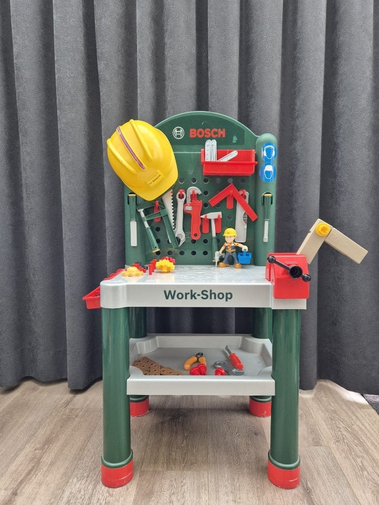 Bosch Werkbank Speelgoed met Diverse Gereedschap