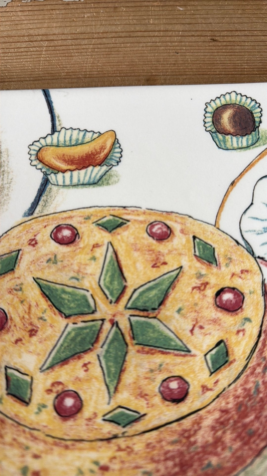 Gien DESSERT GOURMANDS, Ophalen of Verzenden, Zo goed als nieuw, Overige stijlen, Bord(en)