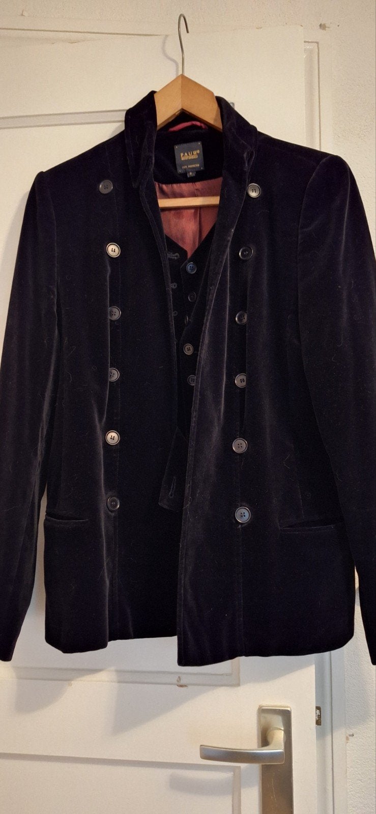 Pauw Amsterdam fluwelen jasje - Maat 38/40 (M), Kleding | Dames, Maat 38/40 (M), Zwart, Ophalen of Verzenden, Zo goed als nieuw