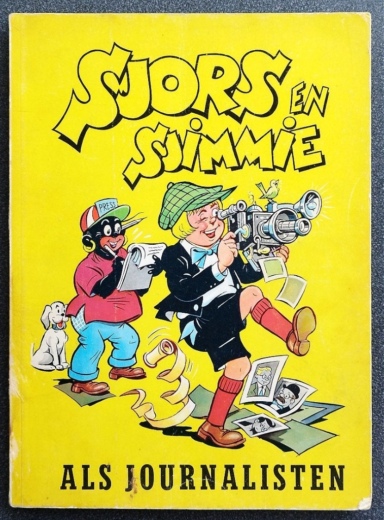 Sjors en Sjimmie: 9 dikke stripboeken, naar keuze bestellen, Gelezen, Ophalen of Verzenden, Frans Piët; Lou Vierhout, Meerdere stripboeken