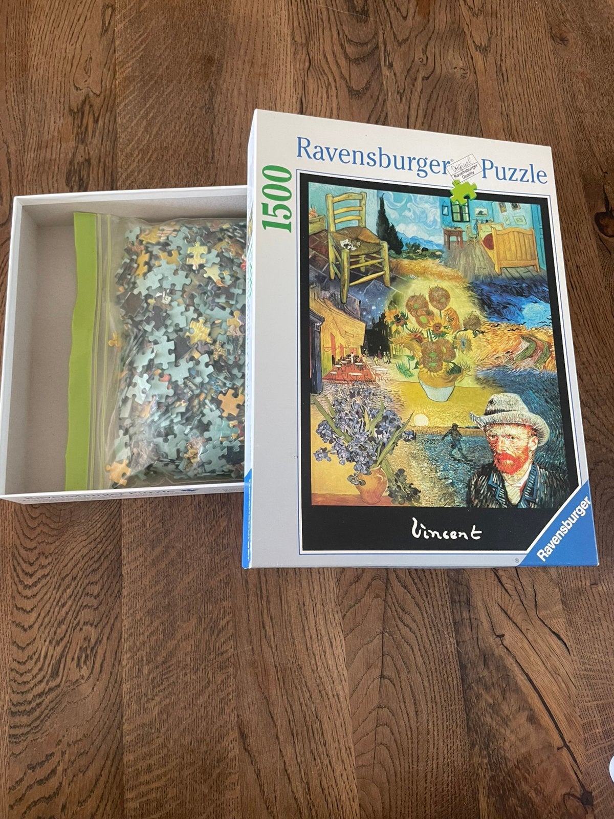 Van Gogh puzzel 1500 stukjes, Ophalen of Verzenden, 500 t/m 1500 stukjes