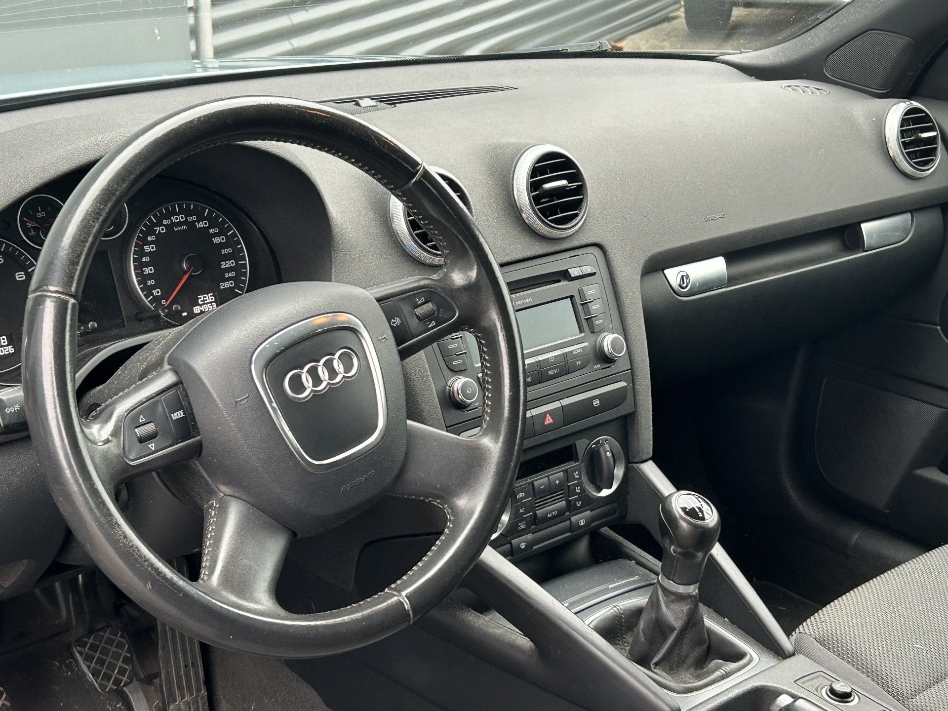 Audi A3 Cabriolet BWJ 2008 | 1.8T 161PK ATR. Pro Line | TREK, Auto's, Voorwielaandrijving, Stof, Gebruikt, Zwart