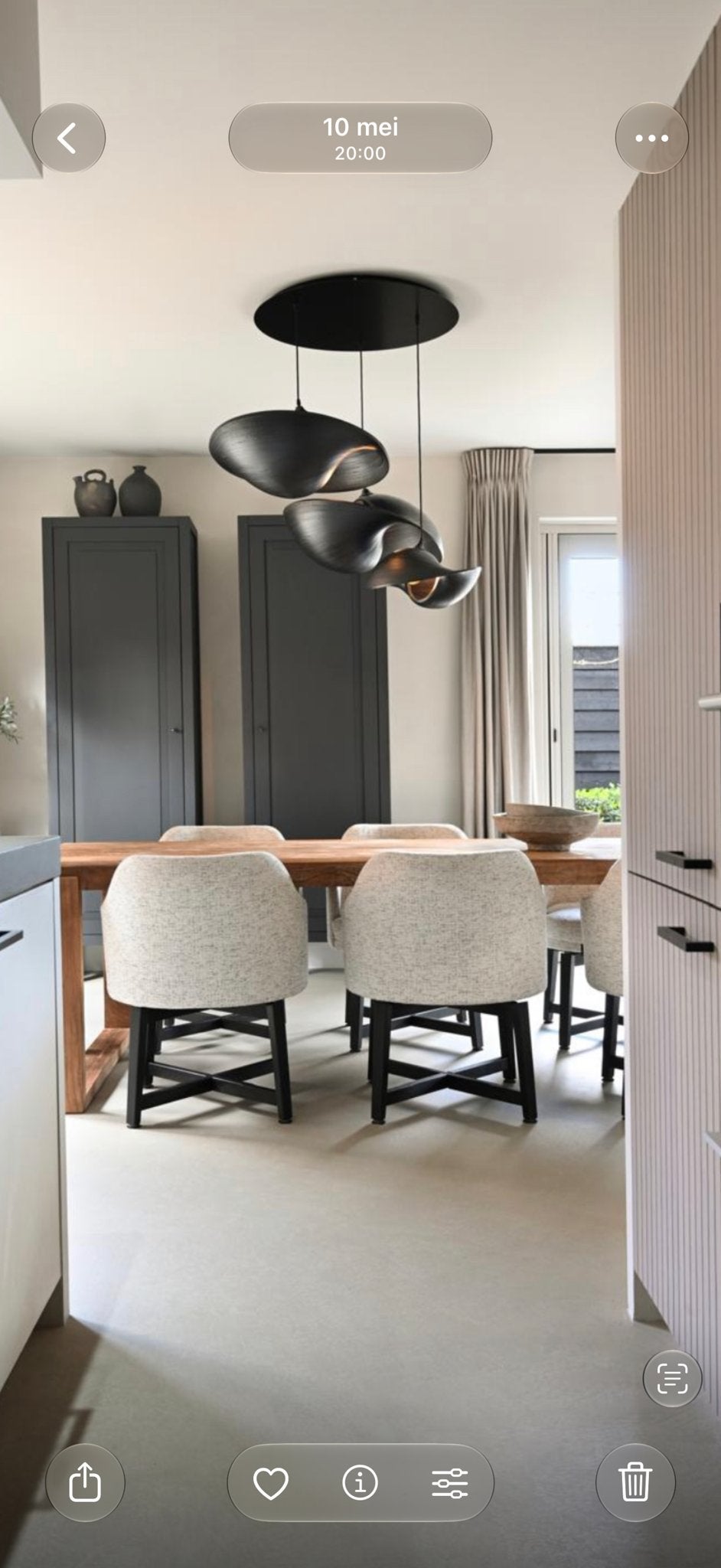 Lamos Eetkamerstoelen - Stijlvol en Comfortabel, Gebruikt, Overige kleuren, Ophalen of Verzenden, Stof