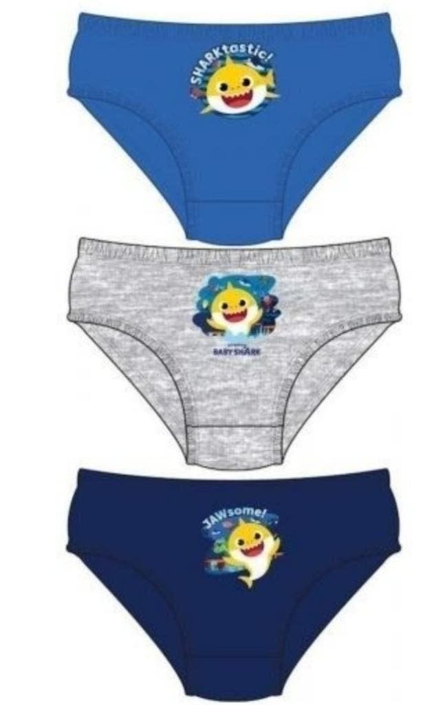 3 Baby Shark onderbroeken maat 104/110 *NIEUW IN VERPAKKING*, Ophalen of Verzenden, Nieuw, Jongen, Nacht- of Onderkleding