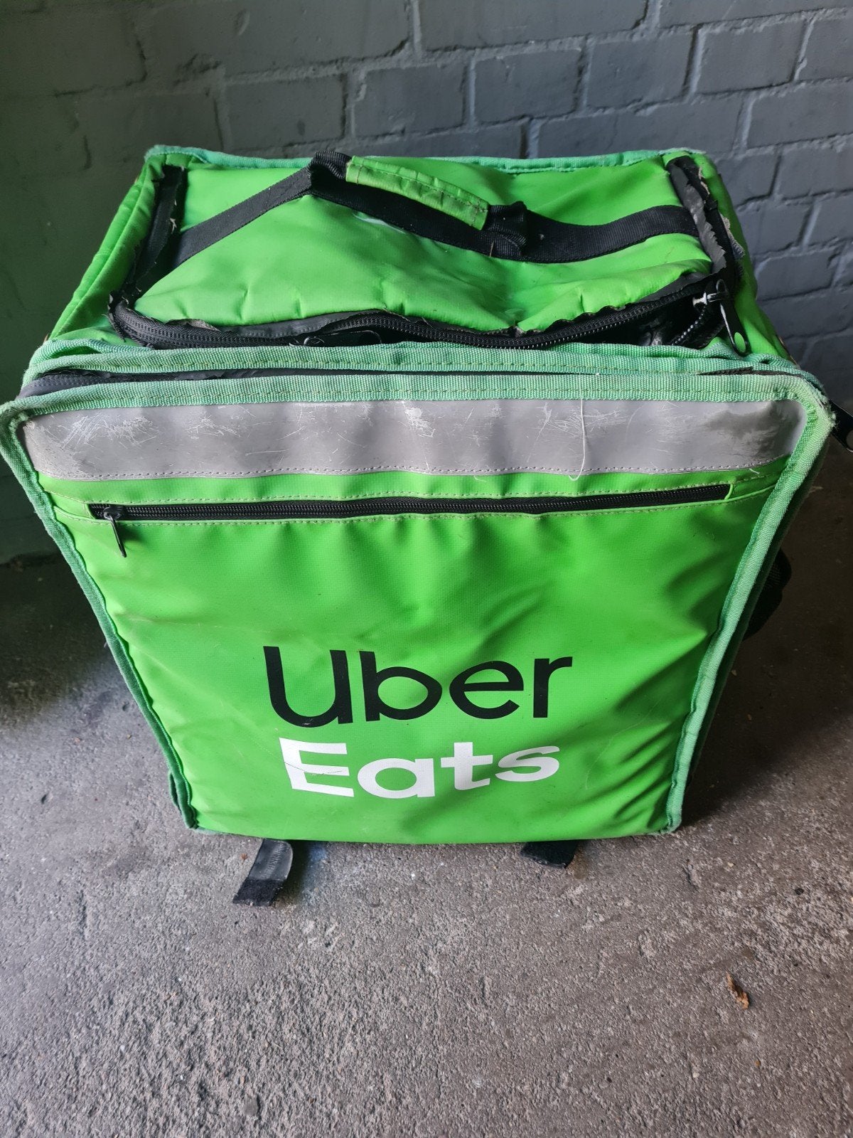 Uber Eats bezorgtas / thermotas rugzak – gebruikt, Fietsen en Brommers, Ophalen, Gebruikt