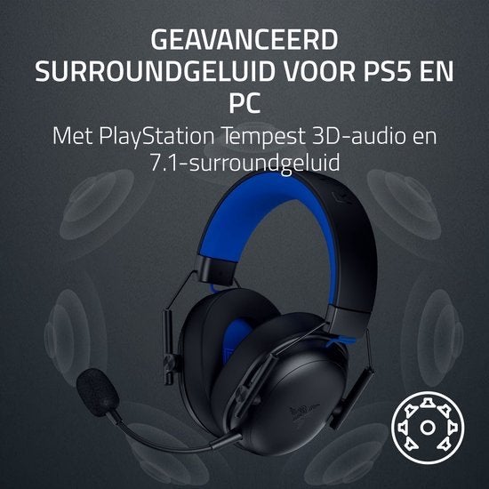 Nieuwe Razer BlackShark V3 X Hyperspeed Gaming Headset, Computers en Software, Headsets, Ophalen of Verzenden, Gaming headset