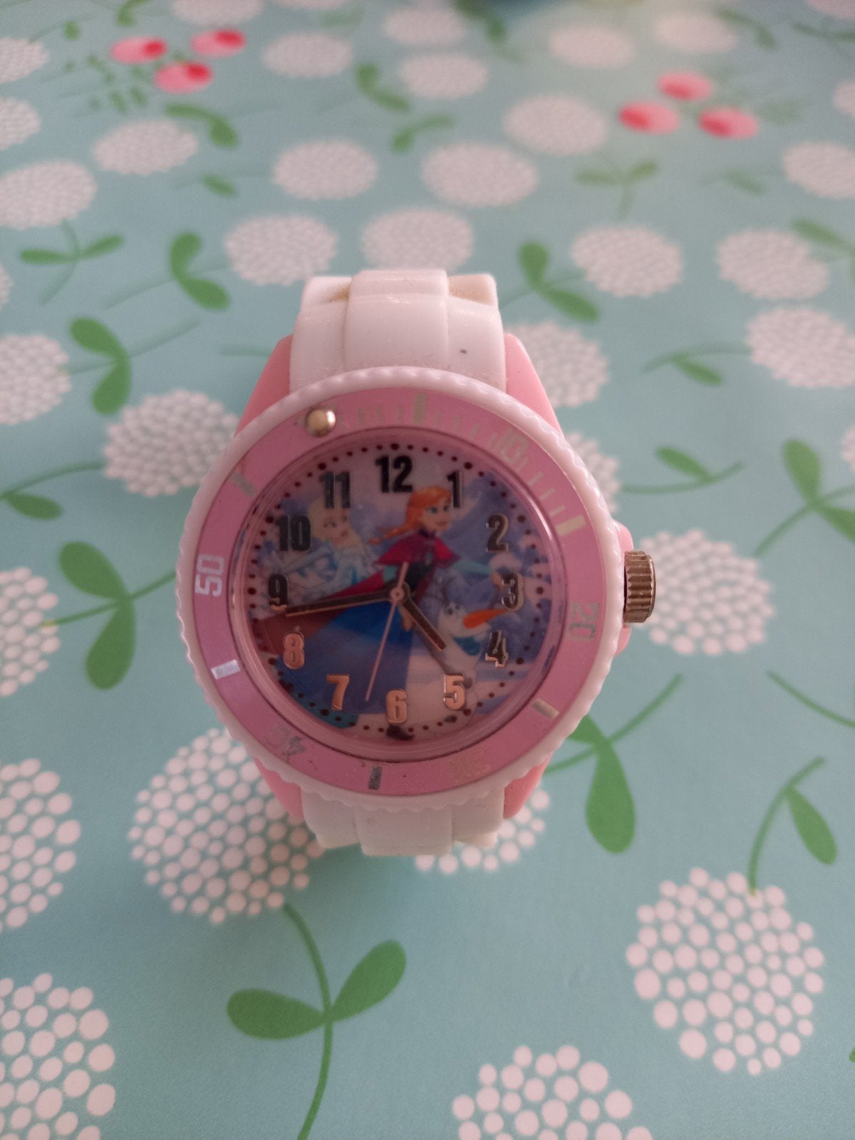 Frozen horloge (disney anna en elsa + olaf), Sieraden, Tassen en Uiterlijk, Horloges | Kinderen, Ophalen of Verzenden, Zo goed als nieuw