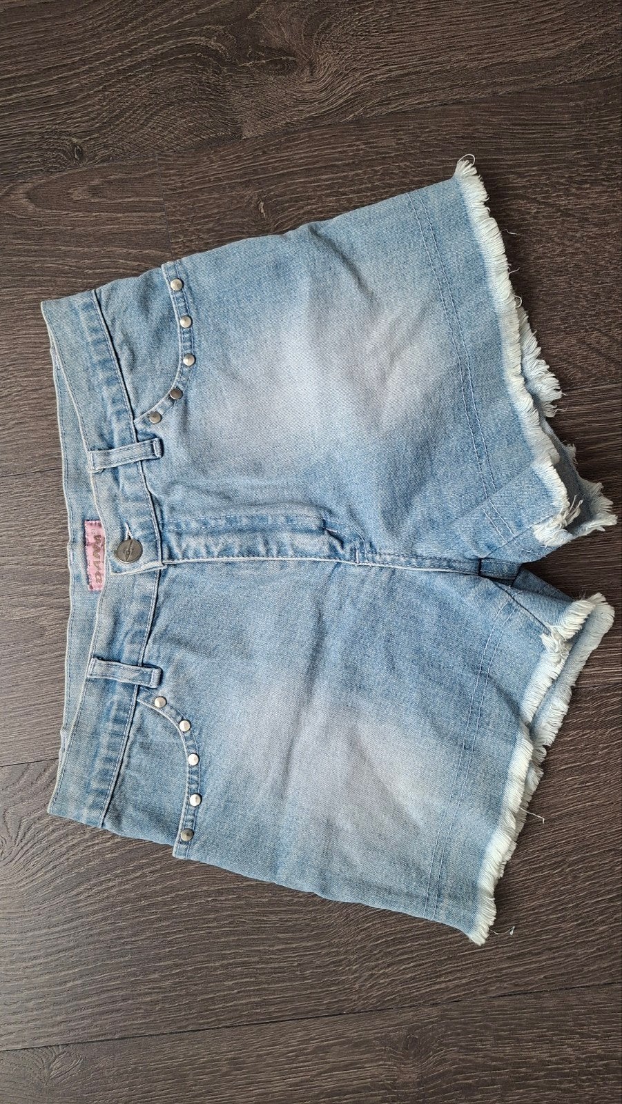 Hotpants spijkerlook maat S - Zeer goede staat, Kort, Blauw, Ophalen of Verzenden, Maat 36 (S)