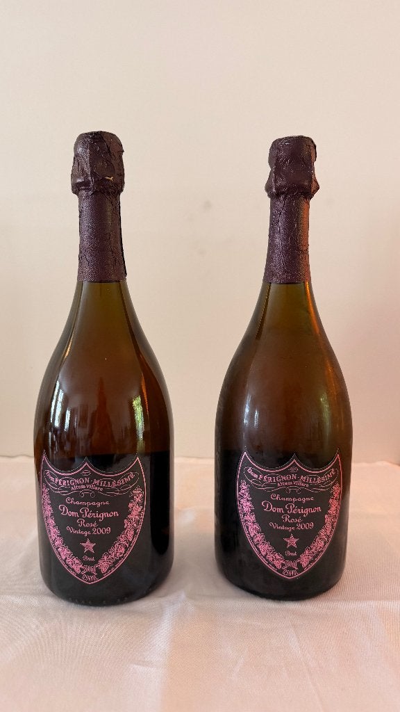 Dom Pérignon Rosé Vintage 2009 Champagne - 2 flessen, Verzamelen, Wijnen, Ophalen, Frankrijk, Nieuw, Champagne