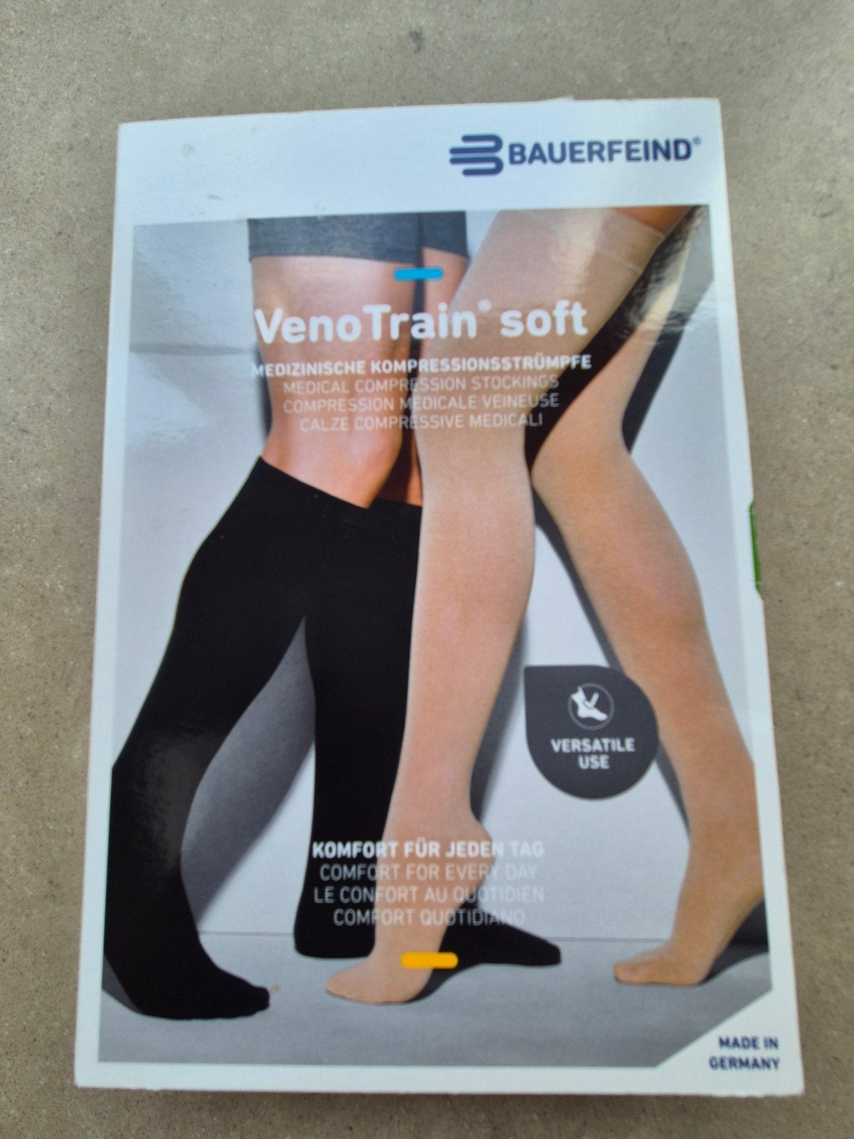 VenoTrain Soft Compressiekous, VenoTrain, Ophalen of Verzenden, Zo goed als nieuw, Zwart