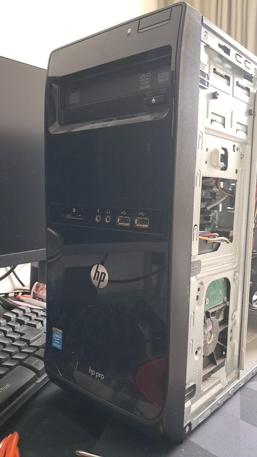 HP Pro Desktop PC - Ideaal voor basisgebruik, Computers en Software, Gebruikt, HDD, Minder dan 4 GB, Intel