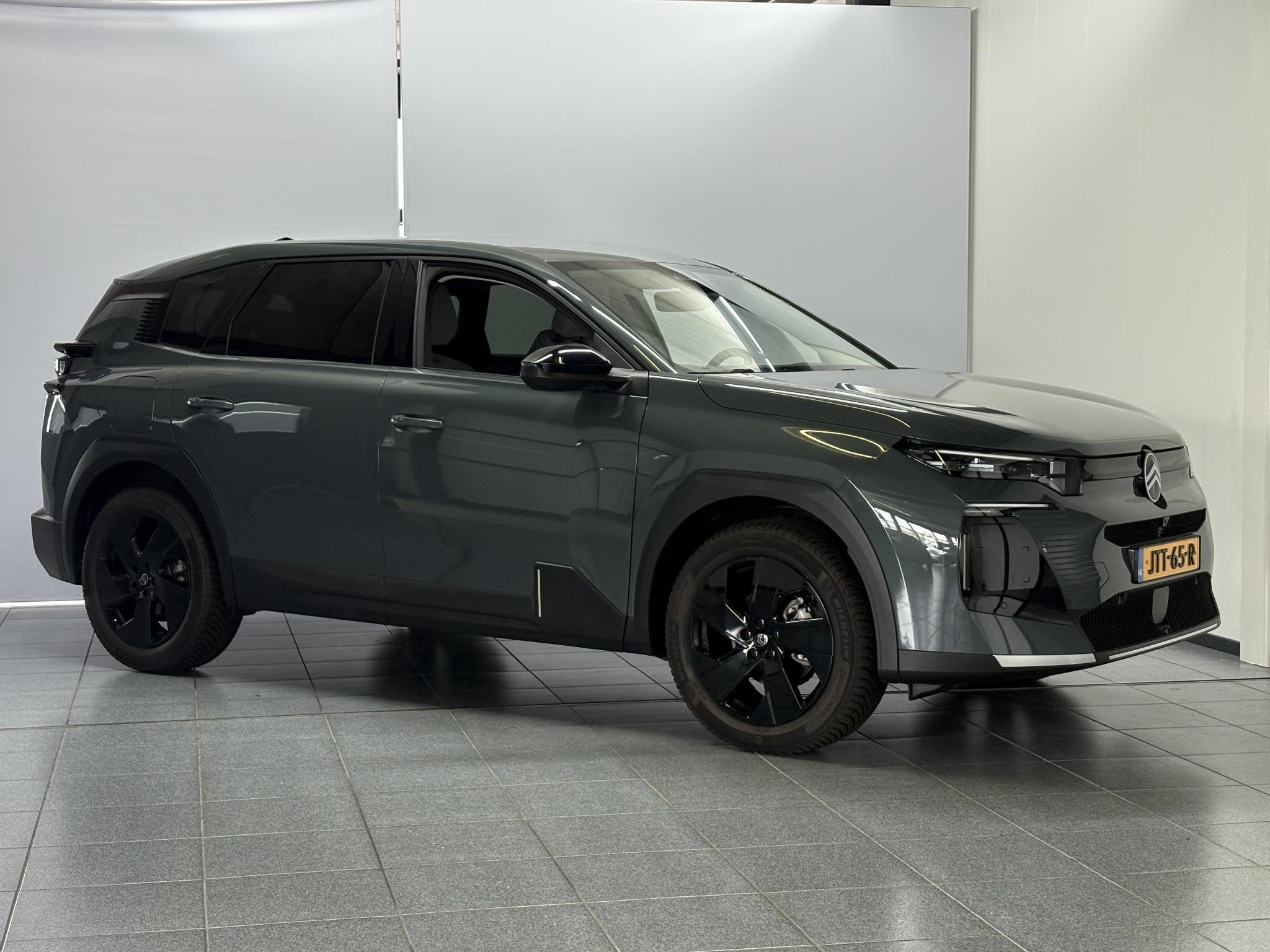 Citroen C5 Aircross 1.2 Hybrid 145 Max Automaat, Adapt Cruis, Auto's, Citroën, Euro 6, 1199 cc, C5 Aircross, Leder en Stof